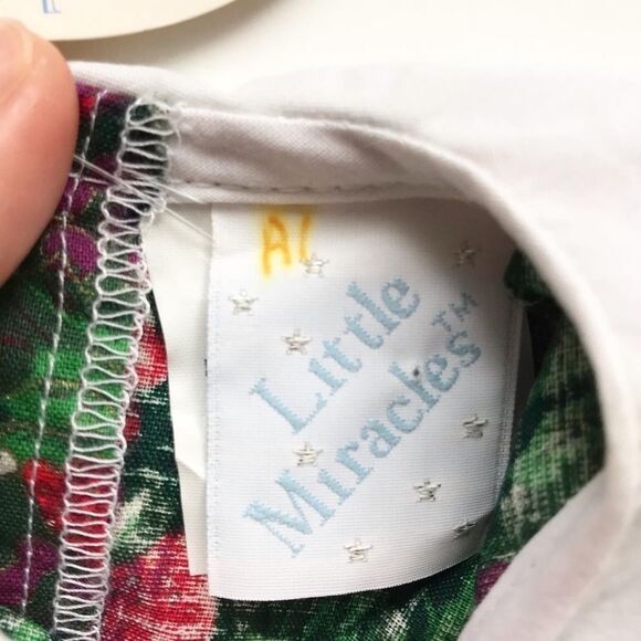 Vintage Little Miracles NWT fruit print dress 24m - Picture 4 of 6